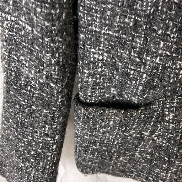 jacket,wool blend,zip, fitted,tweed, preppy clueless,academia,career,great cond - Picture 7 of 15